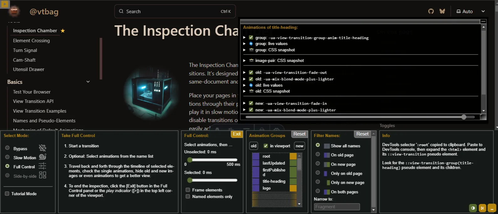 The Inspection Chamber