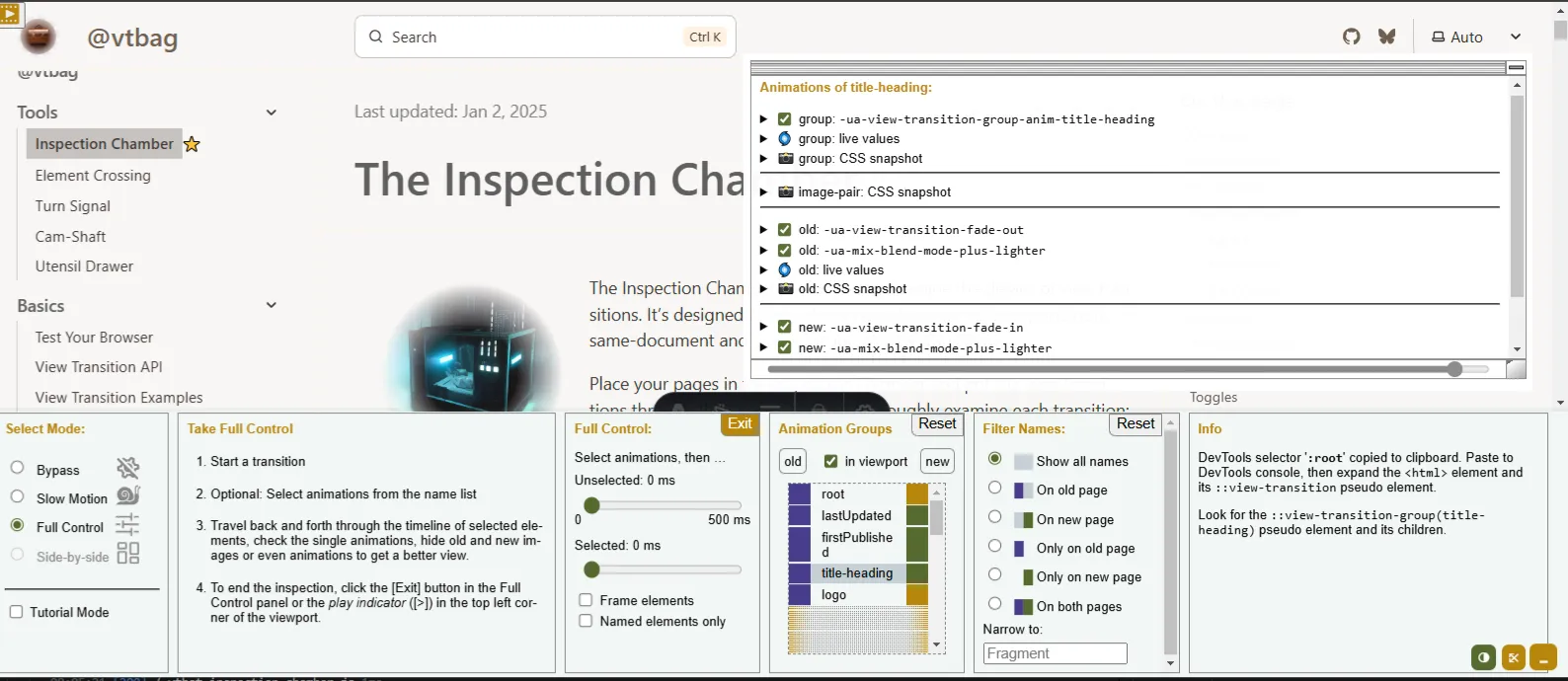 The Inspection Chamber